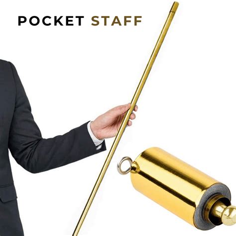 Portable pocket self defense magic stick